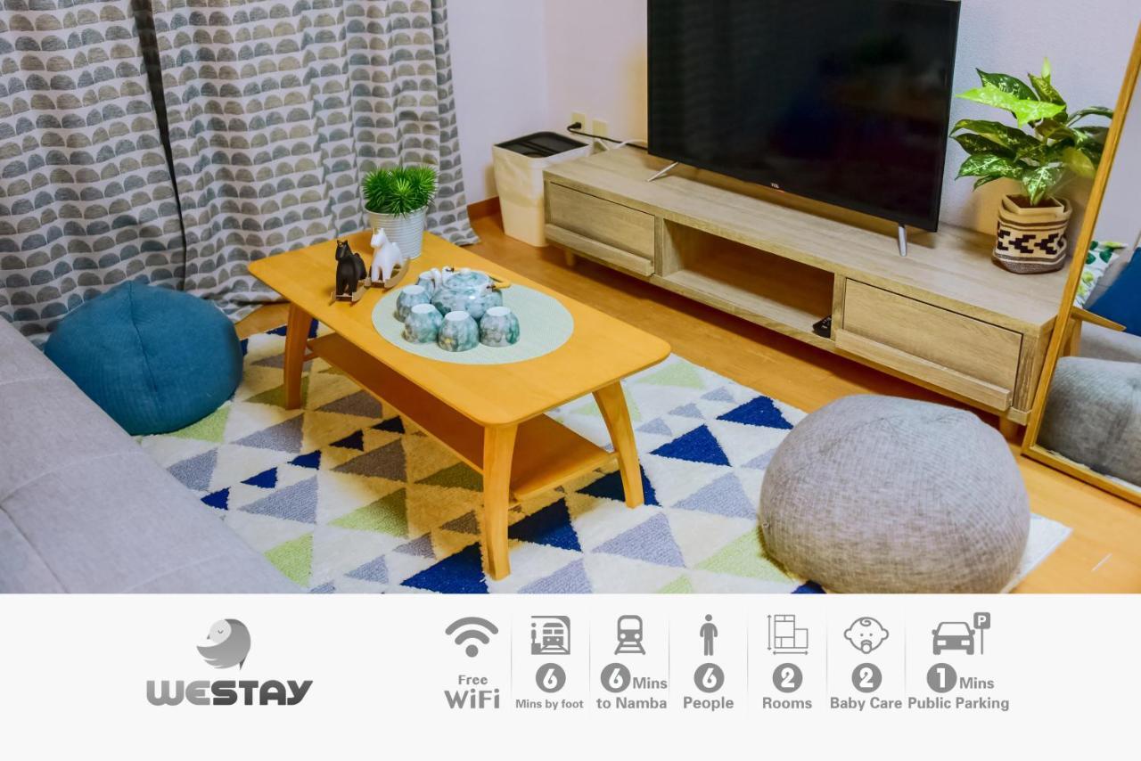 Westay Designers House/6 Mins To Shinsaibashi201 Osaka Eksteriør billede