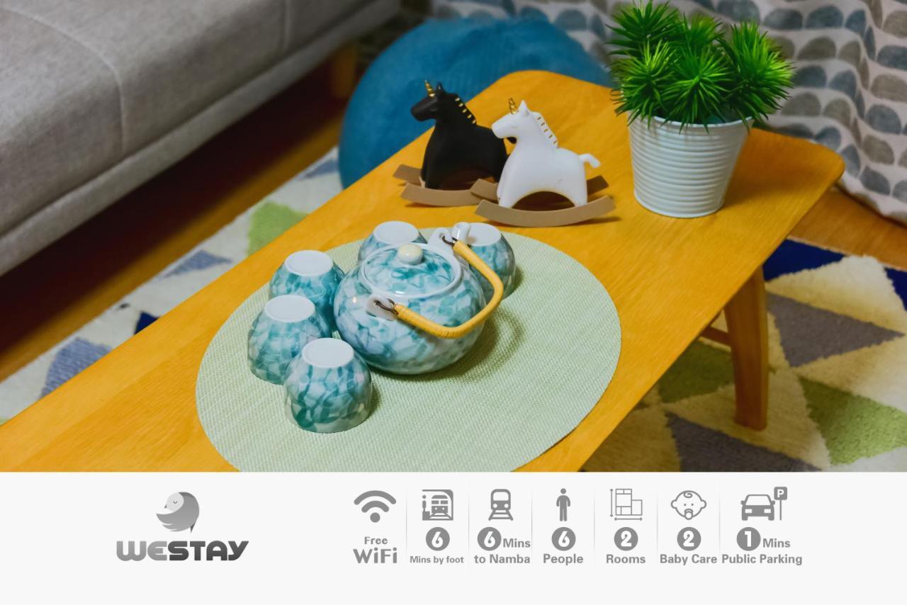 Westay Designers House/6 Mins To Shinsaibashi201 Osaka Eksteriør billede